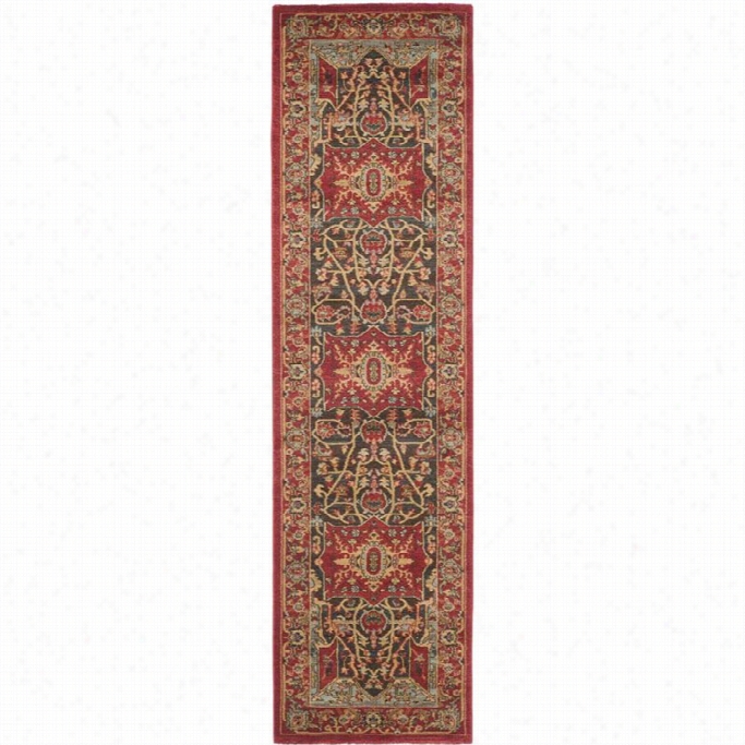 Safavieh Mahal Red Traditional Rug - 2'2 X 8''