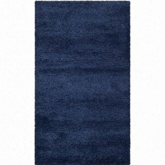 Safavieh Milan Shag Navy Shag Rug - 3' X 5'