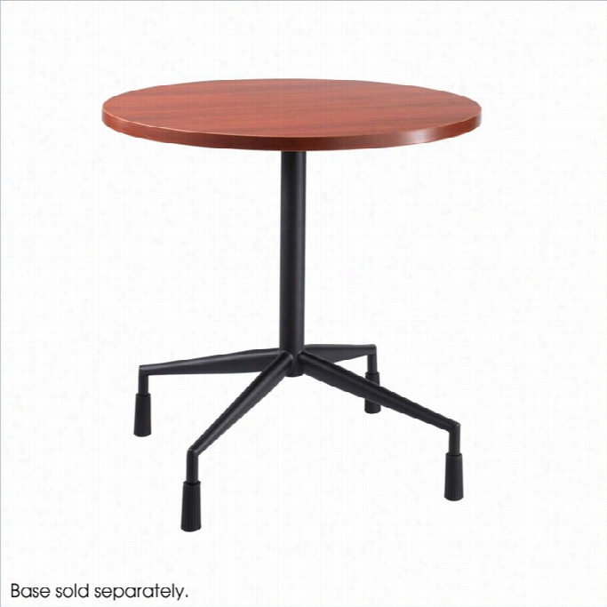 Safco  Rsvp Rohnd Table Top In Cherry-30 Inch Diaemter