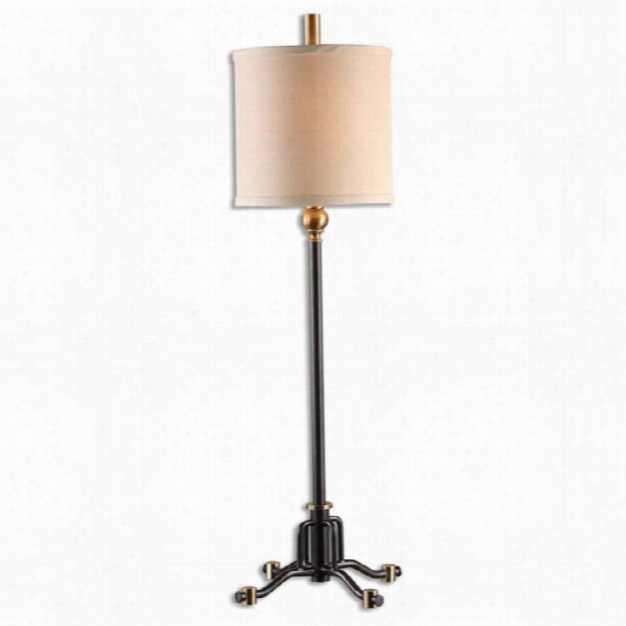 Uttermost Halvern Metal Buffet Lamp