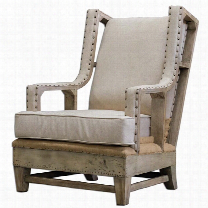 Uftermots Schafer Linen Armchair