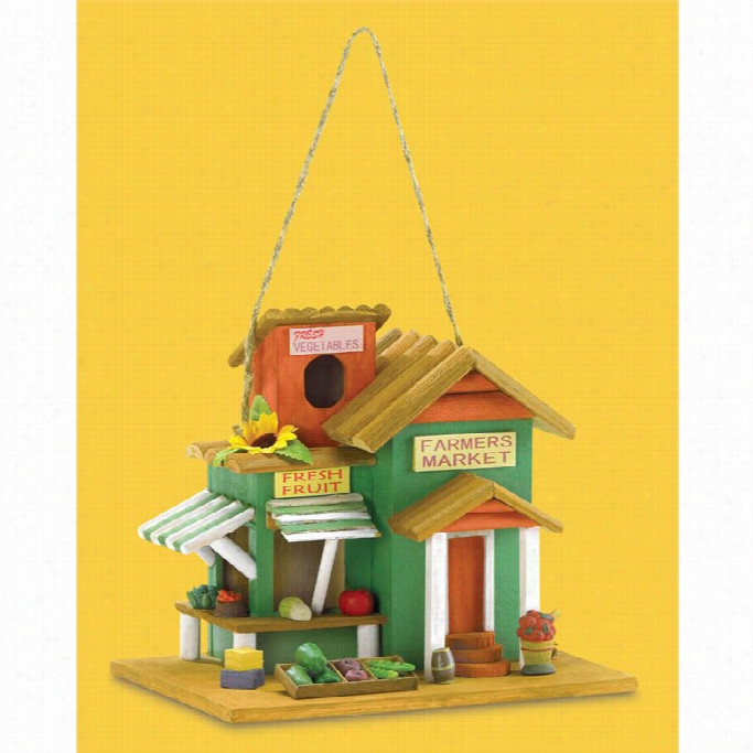 Zingz And Thingz Farmer S Market Birdhouse