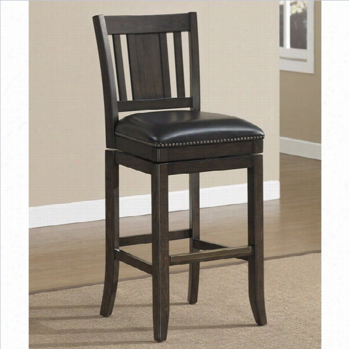 American Heritage Ssan Marino Bar Stool In Riverbank-26 Inches