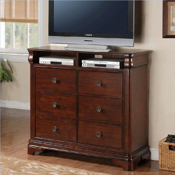 Elements Cameron Tv Stand In Traditional Ch Erry