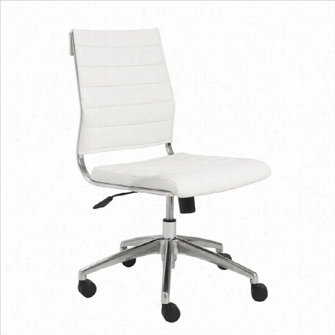 Eurostyle Axel Low Back Office Seat Of Justice In White