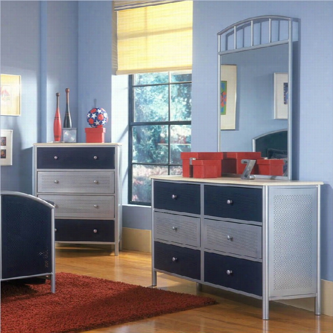 Hillsdale Universal Yout Double Dresser And Mirror Se