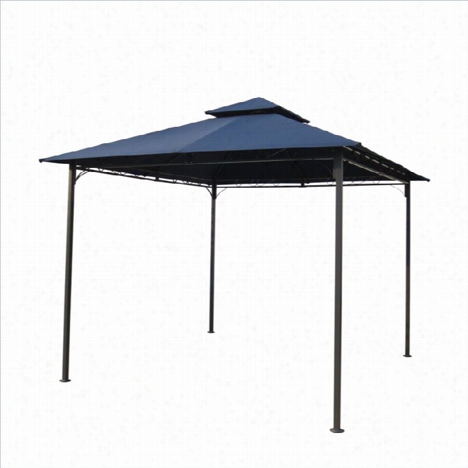 International Carava Hamilton Outdoor Canopy Gazebo In Navy