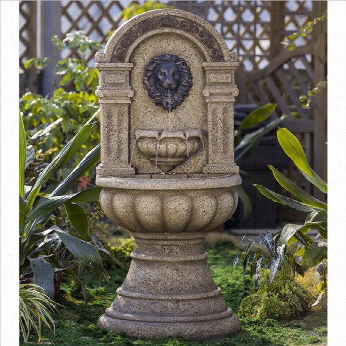 Jeco Classic Lion Head Wall Supply With ~  Fountain