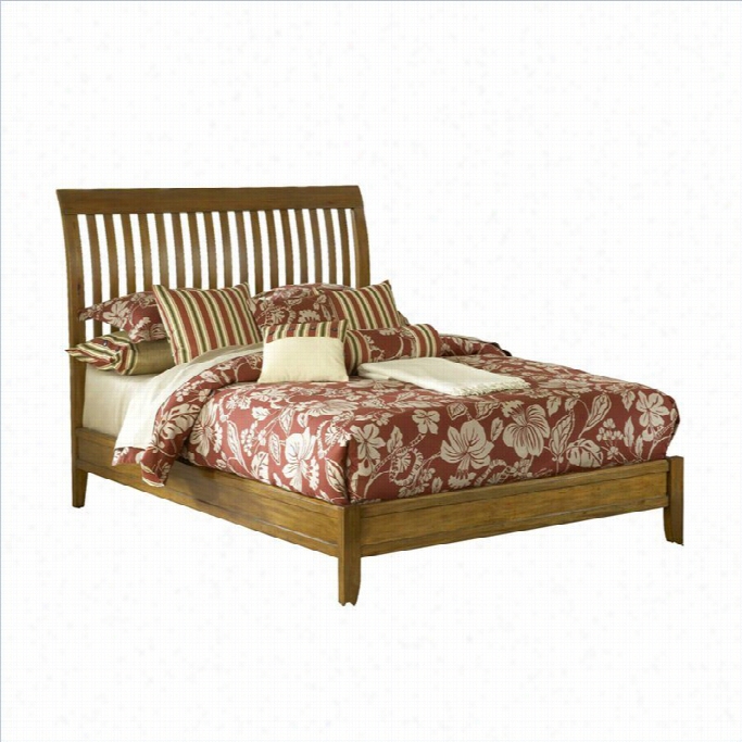 Modus Furniture Cit Yii Ake Bed In Pecan