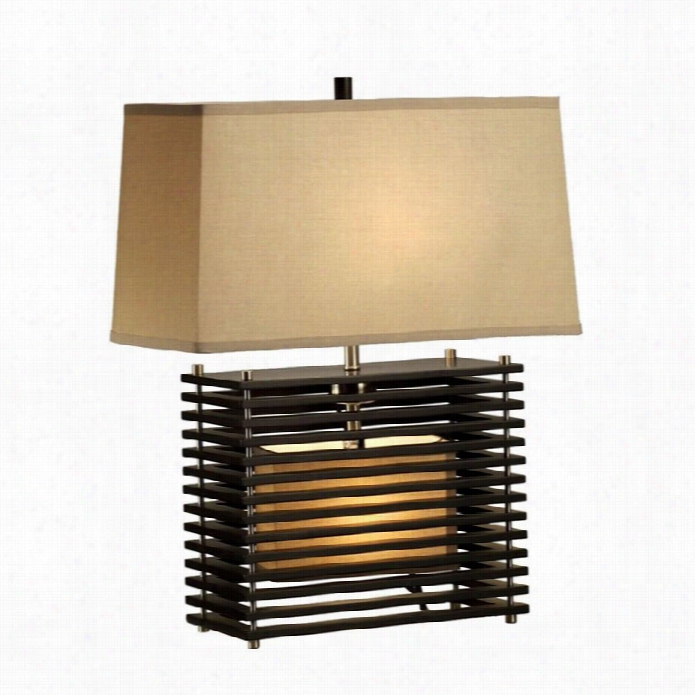 Nova Lighting Kimura Rreclnihg Table Lamp