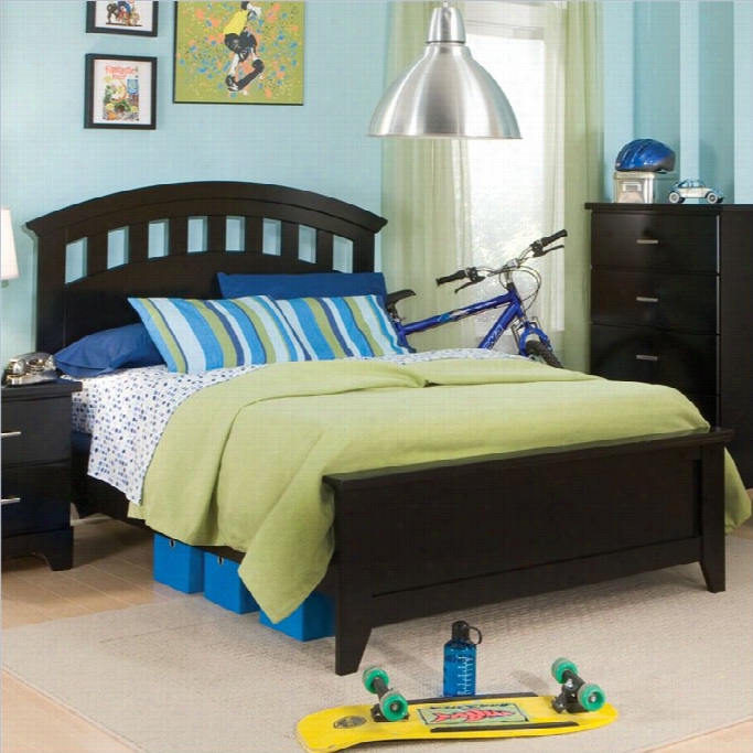 Satndard Furniture Free 2 B Bed In Sleek Black Finish