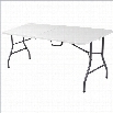 Ameriwood COSCO 6' Metal Center Folding Table in White