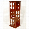 Proman Products Fuji 3 Layer Wine Rack in Mahogany