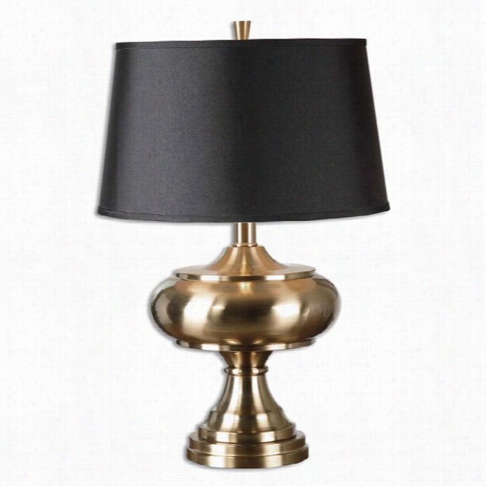 Uttermost Jelani Brass Rushed Brass Table Lamp