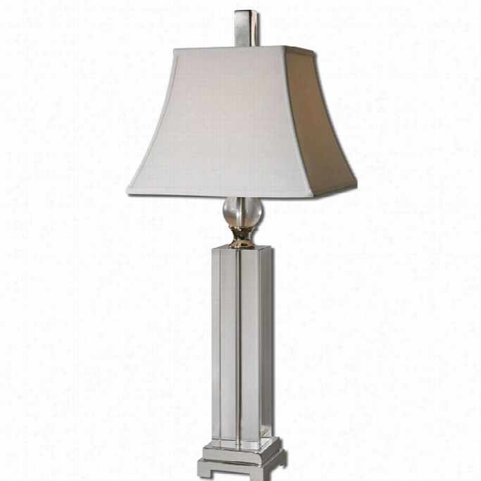 Uttermost Sapinero Thicck Crystal Table Lamp