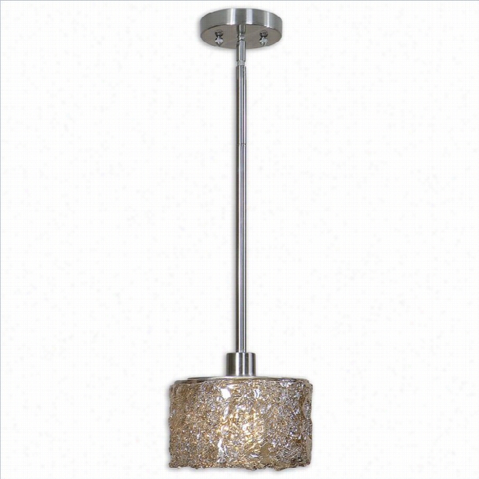 Uttermost Terumi 1 Light Glass Mini Pendant