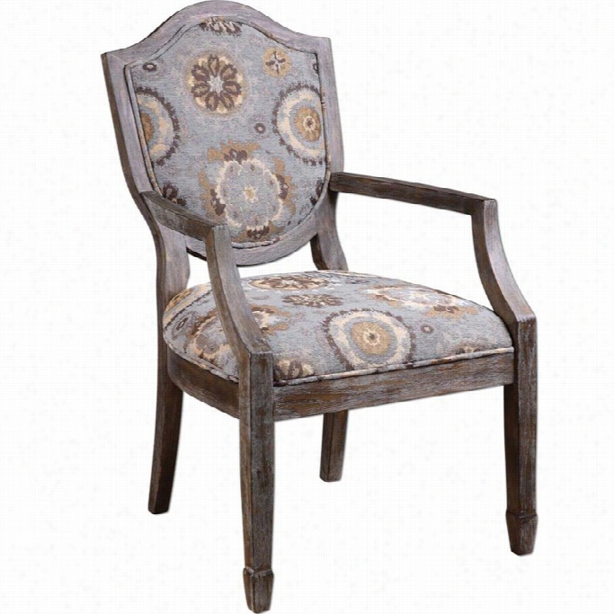 Uttermost Valene Weathered Acecnt Chair