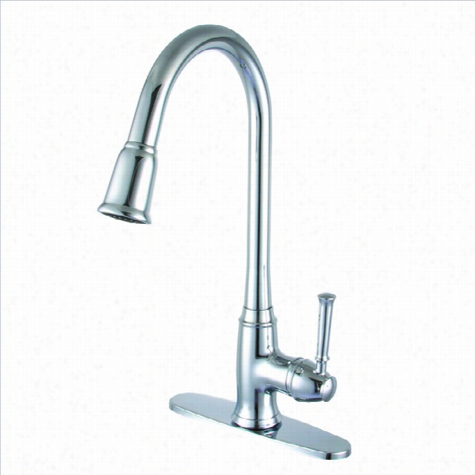 Yosemite 1-handle Kitchen Faucet In Poilshed Chrome