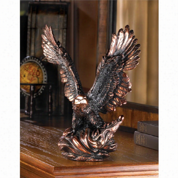 Zingz And Thingz Eagle In Flight Statue