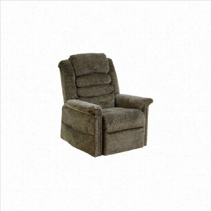 Catnapper Soother Power Lifr Full Lay-out Recliner Chair In Woodland