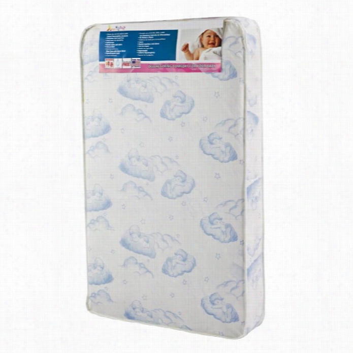 Dream On M  Spring Coil Portable Crib Mattress