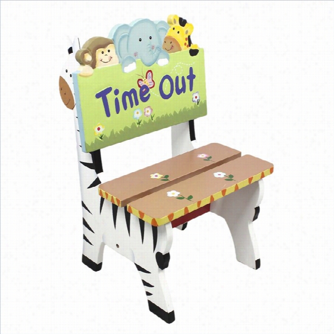 Fantasy Fields Hand Painted Sunny Safari Time Out Chair