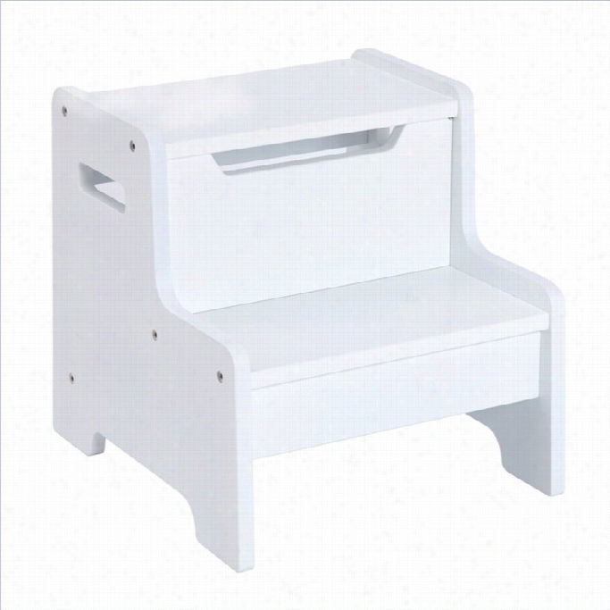 Guidecraft Expressions St Ep Stool In White