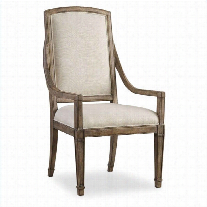 Hooker Furniture Solana Hostt  Dining Chair In Light Oak