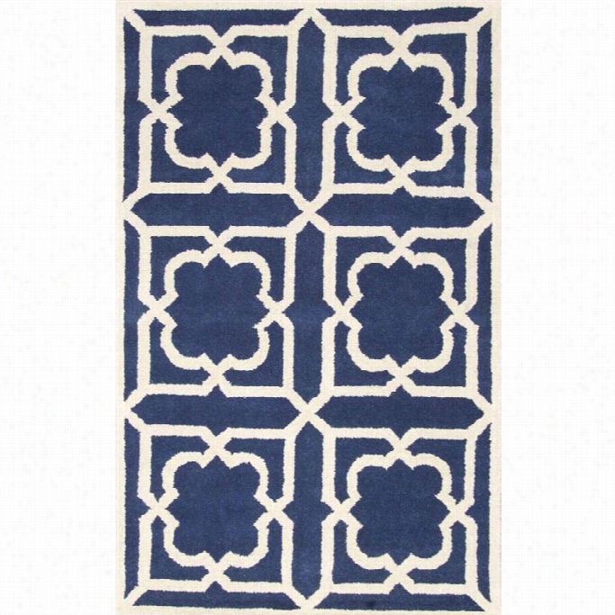 Nuloom 6' X 9' Hand Tufted Voila Rug In Navy