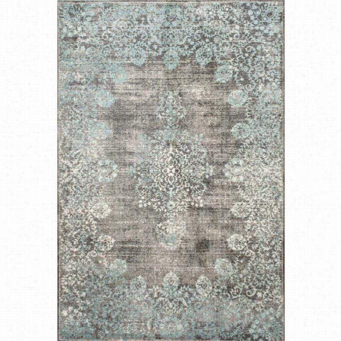 Nuloom 8' X 10' Vintage Corene Rug In Blue