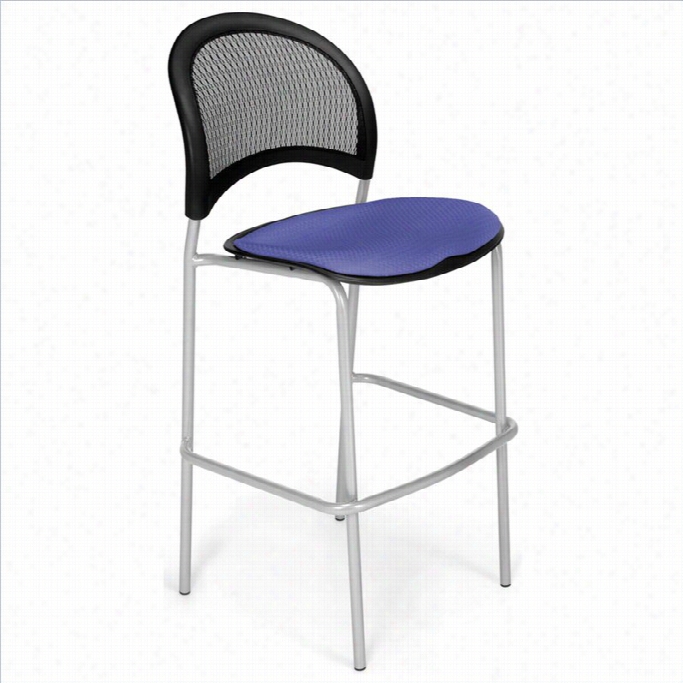 Ofm Moon 30.7 Ssilv Er Stool In Coloniall Blue