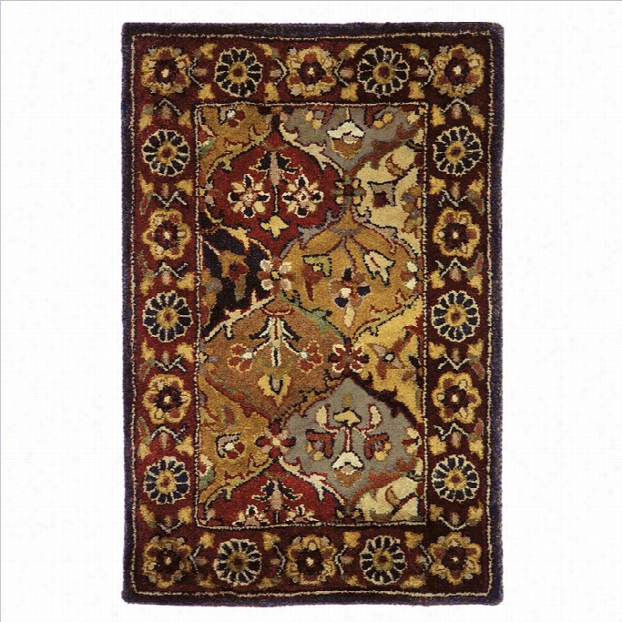 Safavieh Heritage Accent Rug In Multi / Navy