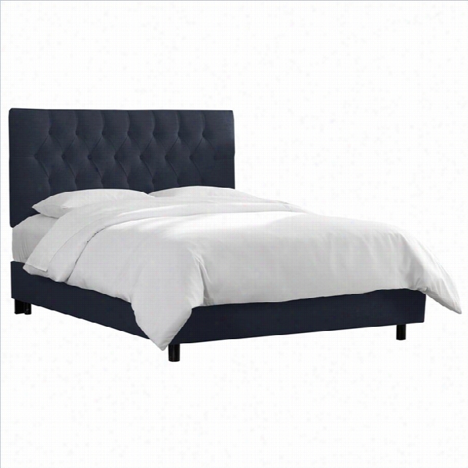 Skyline Furniture Tuufted Bdd In Nav-twin