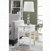 Convenience Concepts American Heritage Logan End Table in White