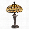 Dale Tiffany Ginger Diamond Table Lamp