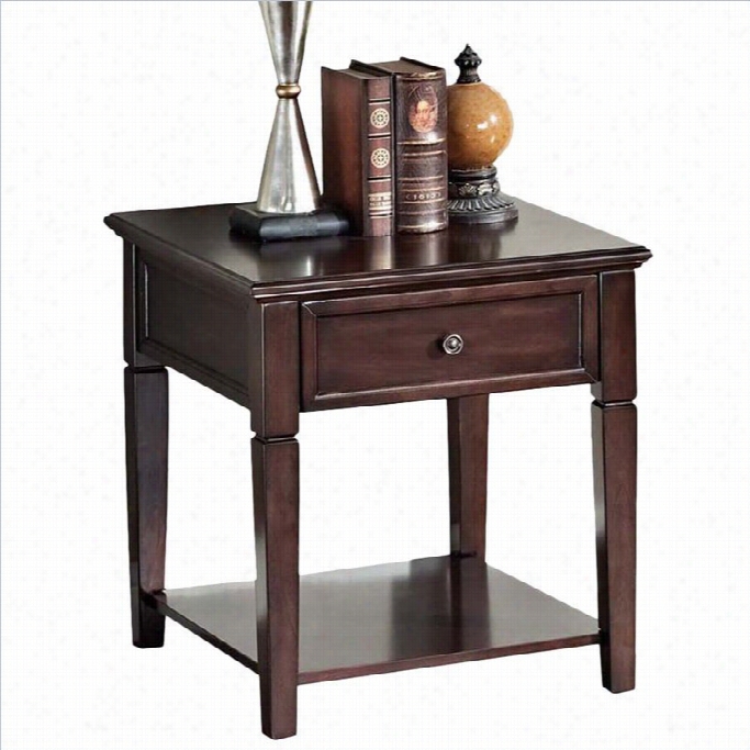 Acme Furnitur E Malachi End Table In Walnut