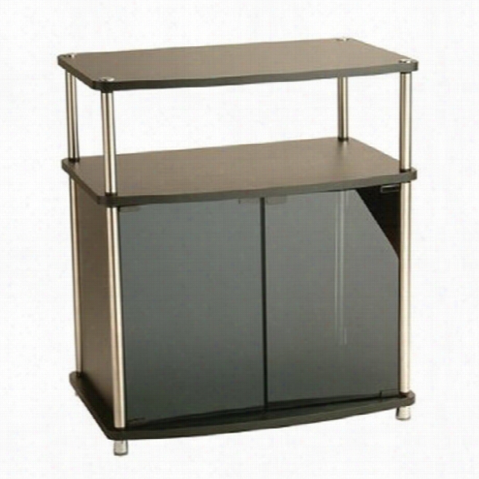 Co Nvenience Concepts Designs2go 27 Tv Stand With Cabinet Im Black