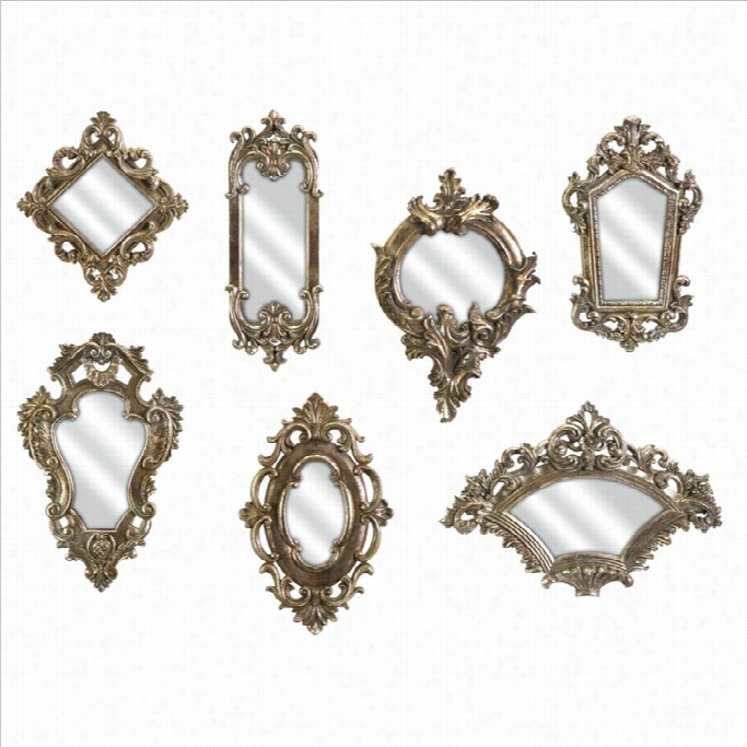 Imax Corporation Loletta Victorian Inspired Mirrors (set Of 7)