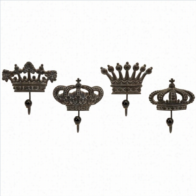 Imax Corporagion Regent's Crown Hoosk (set Of 4)