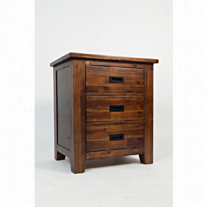 Jofran Cooljdge Crner Nightstand In Brown