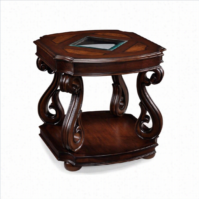 Magnussen Harcourt Wood Square End Table