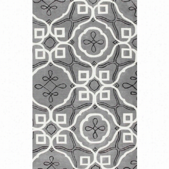 Nuloom 7' 6 X 9' 6 Hand Tufted Margaret A Rug In Gray