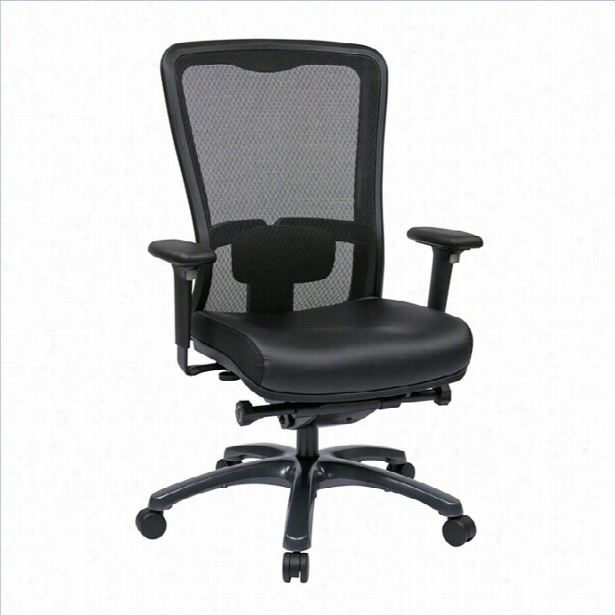 Office Star Progrid High Back Office Chair In Black