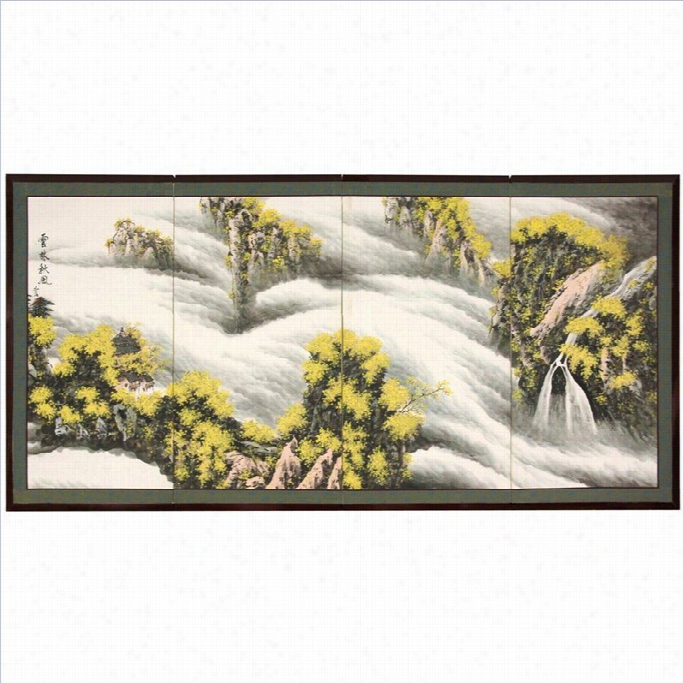 Oriental 63 Waterfall Of Dreams Chinese Art Wall Screen Painting