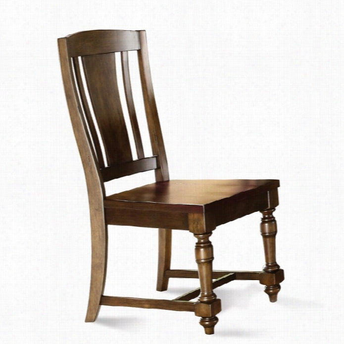 River Furniture N Ewburgh Dinig Chair In Antique  Ginger