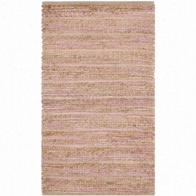 Safavieh Cape Cod Light Pnk Contemporary Rug - 3' X 5'