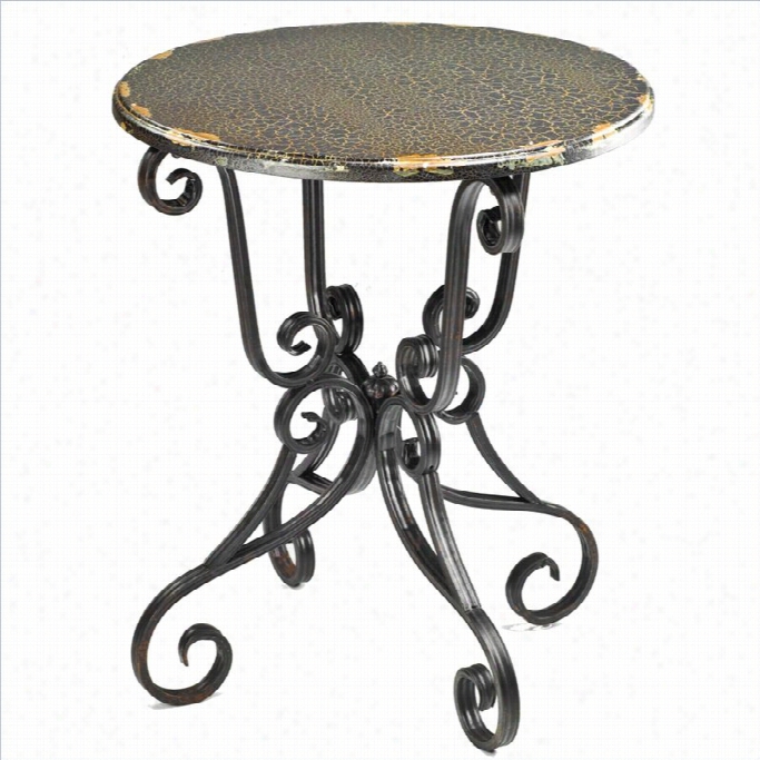 Safavieh Taylor Side Tabble With Scroll Base