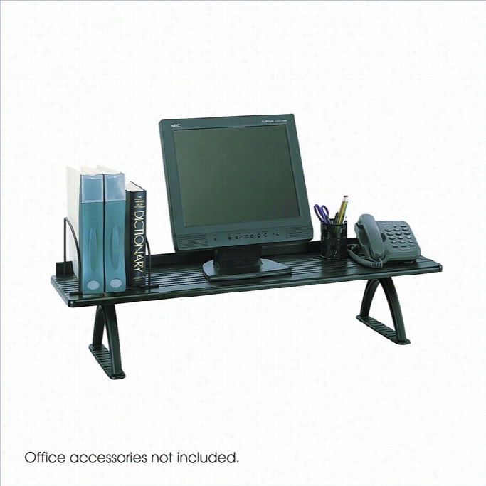 Safco Black 42 Desk Riser