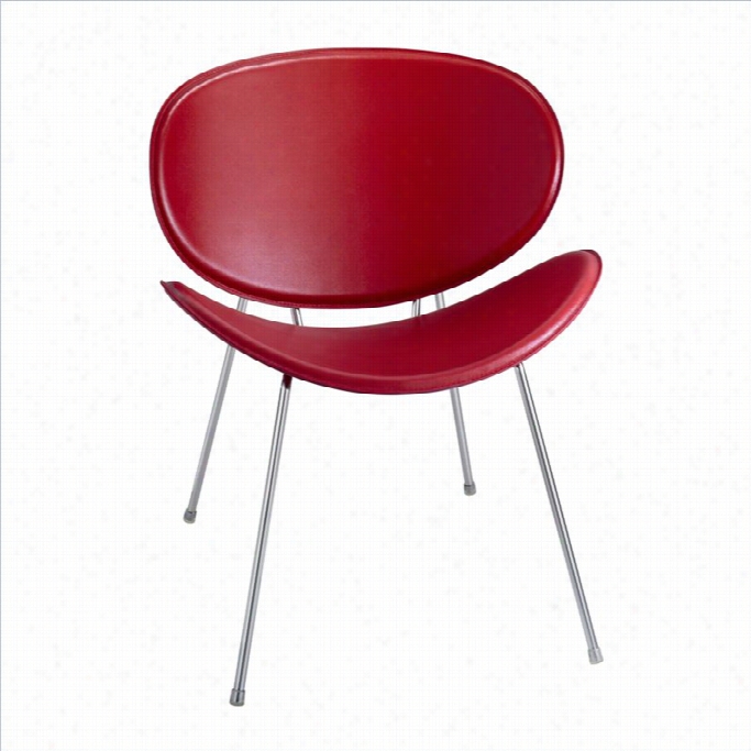 Safco Sy Guest Chair Red In Red