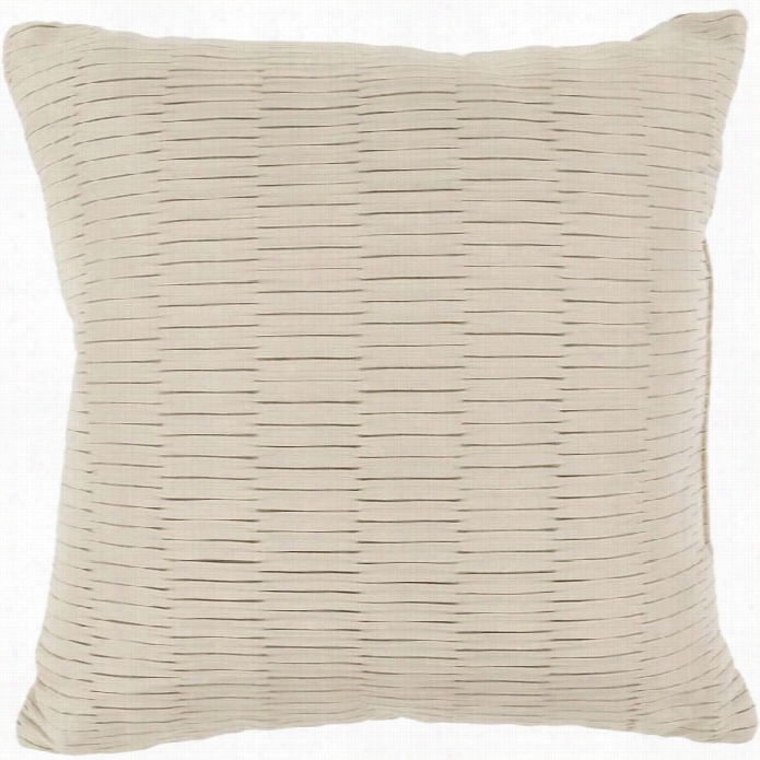 Surya Aplin Poly Fill 20 Square Pillow In Gray